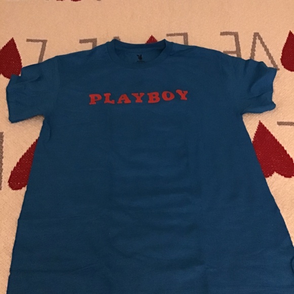 PlayBoy T-Shirt- OCEAN BLUE - Picture 5 of 6